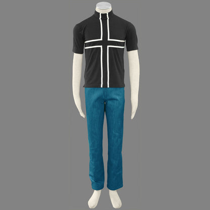 Game King of Fighters (KOF) Kyo Kusanagi Costume White Cosplay Outfit Men and Kids Halloween