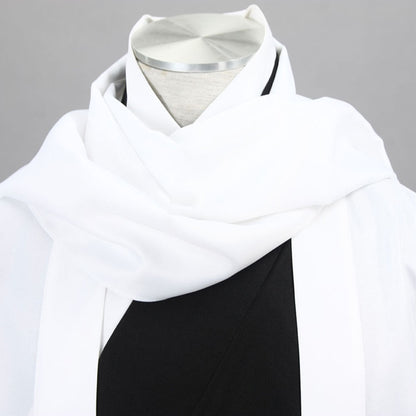 Anime Soul Warrior White Scarf Noble Swordsman Cosplay Costume for Men Kids