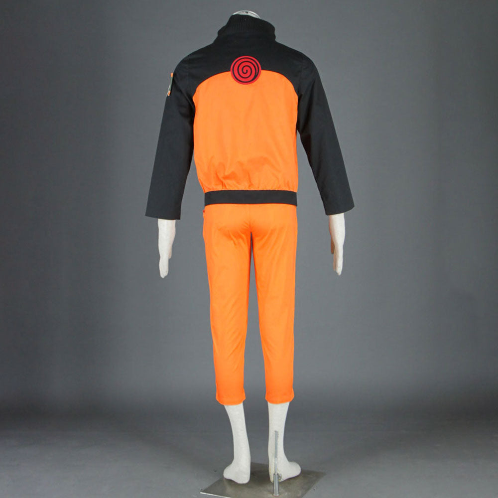 Anime Naruto Shippuden Naruto Sennin Moodo Cosplay Costume Men Kids Halloween