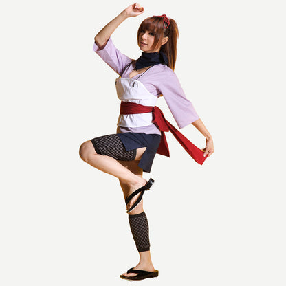 Anime Sand Village Giant Folding Fan Ninja Cosplay Costume for Women Kids