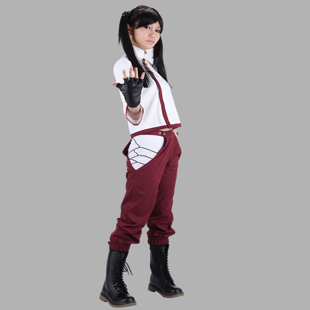 Anime Naruto Shippuden Cosplay Tenten Costume Women Kids Halloween