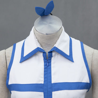 Anime Fairy Tail Lucy Heartfilia Cosplay Costume Uniform with Eridanus Women Kids Halloween