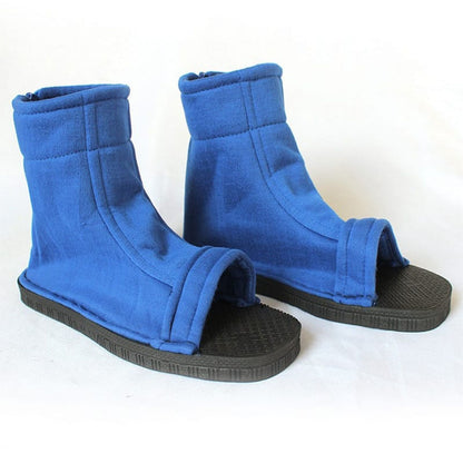 Anime Ninja Sandal Boots Open Toe Cosplay Shoes for Adults Kids Halloween