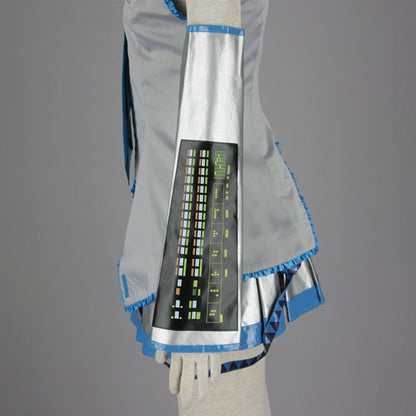 Vocaloid Costumes Yuki Snow Miku Cosplay full Outfit with Accessories Women and Kids