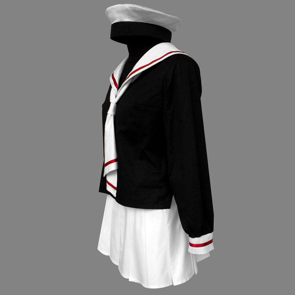 Cardcaptor Sakura Kinomoto Sakura Costume Cosplay Outfits School Uniform Women and Kids Halloween