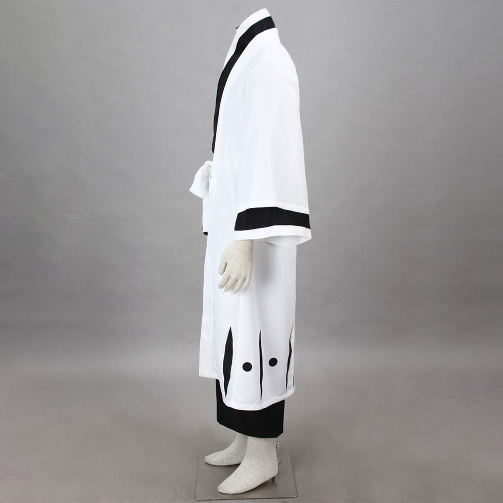 Anime Bleach Aizen Sousuke Costume Cosplay Suits 5th Division Captain Costume Men and Kids Halloween
