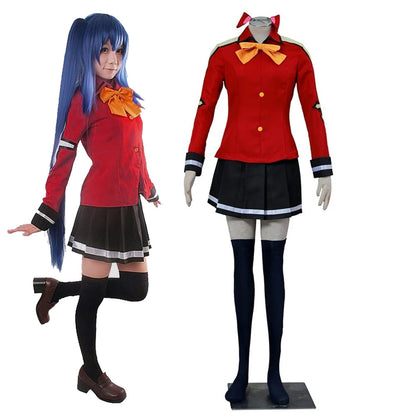 Anime Fairy Tail Wendy Marvell Cosplay Costume Uniform Women Kids Halloween
