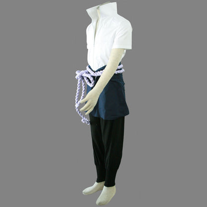 Anime Red-Eye Rogue Avenger Ninja Snake Style Cosplay Costume for Men Kids