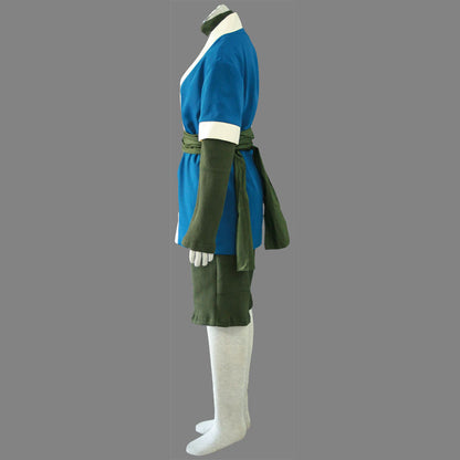 Anime Hunter Ninja Clan Snow Ice Warrior Cosplay Costume for Men Kids