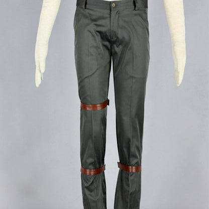 Anime Sand Gourd Ninja Warrior Cosplay Costume Uniform Outfit Men Kids Halloween