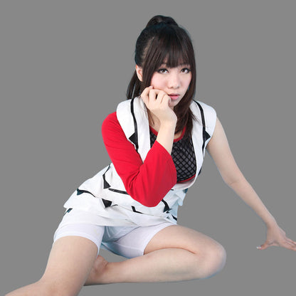 Anime Naruto Shippuden Yuuhi Kurenai Cosplay Costume Women Kids Halloween