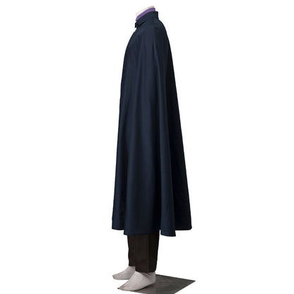 Anime Red-Eye One-Armed Shadow Ninja as Father Cosplay Costume for Men Kids Halloween