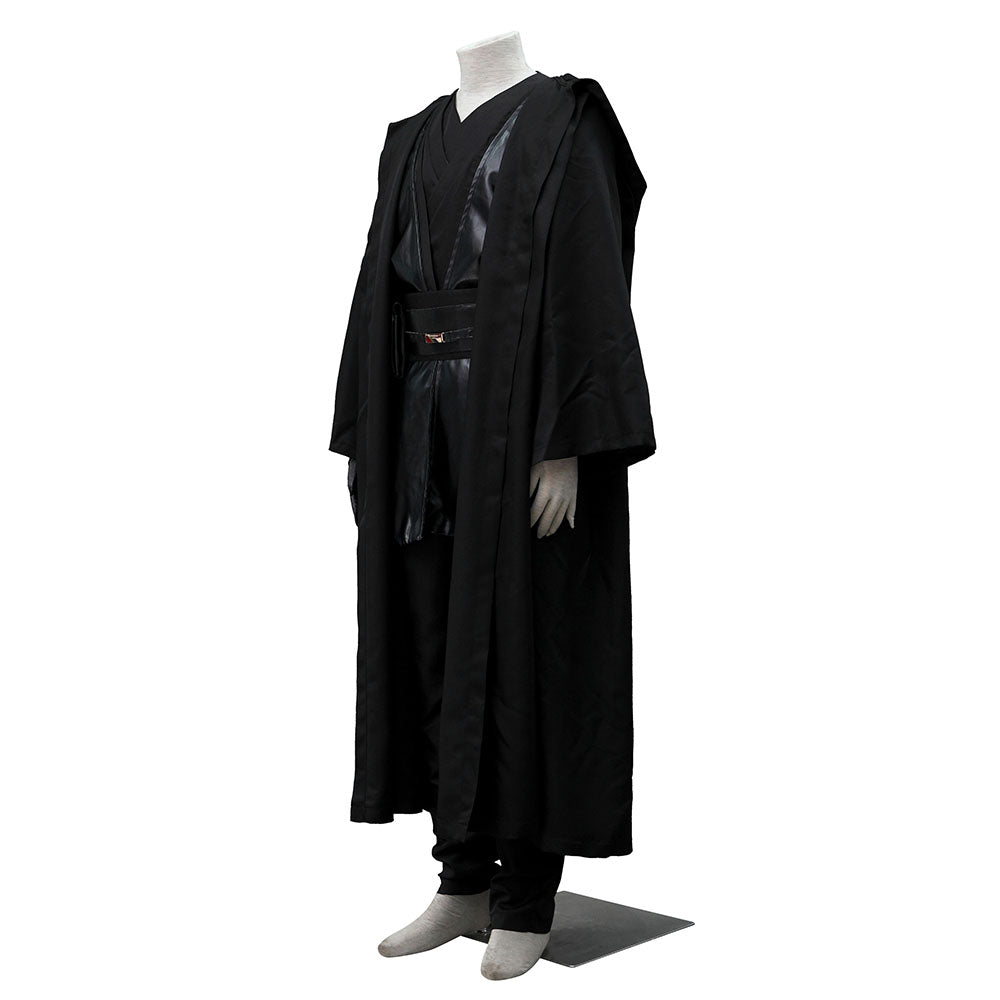 Movie Star Wars Anakin Skywalker Darth Vader Cosplay Costume full Outfits Men Kids Halloween