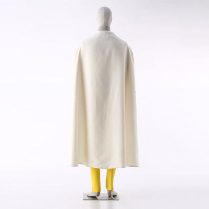 Anime One-Punch Man Saitama Cosplay Costume full Outfit Men Kids Halloween