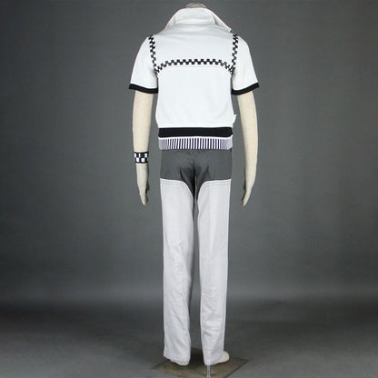 Game Kingdom Hearts Roxas Cosplay Costume Outfits with Accessories Men and Kids Halloween