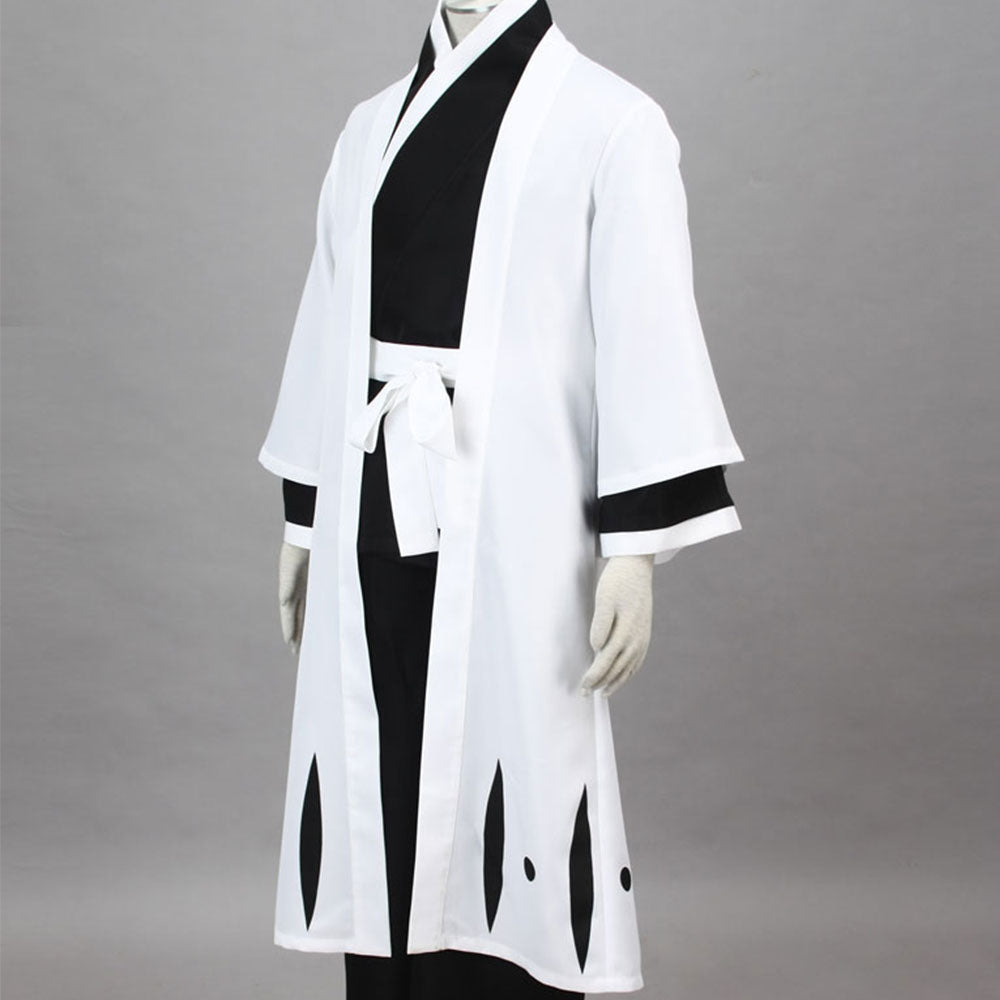 Anime Bleach Aizen Sousuke Costume Cosplay Suits 5th Division Captain Costume Men and Kids Halloween