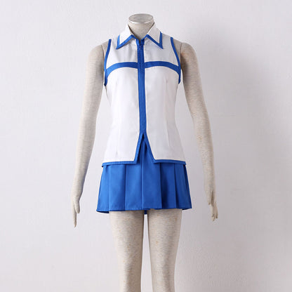 Anime Fairy Tail Lucy Heartfilia Cosplay Costume Uniform Women Kids Halloween
