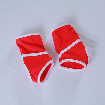 Game King of Fighters (KOF) Mai Shiranui Costume Outfit with Accessories Women and Kids Halloween