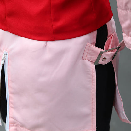 Anime Inspired Pink Medical Ninja Cosplay Costume for Women Kids Halloween