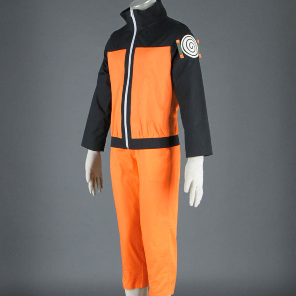 Anime Naruto Shippuden Naruto Sennin Moodo Cosplay Costume Men Kids Halloween