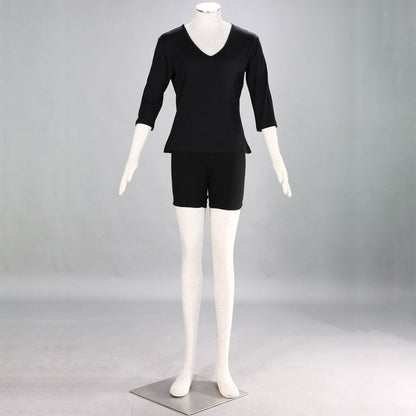 Anime Short Hair Healing Girl Ninja Cosplay Costume Outfit for Women Kids