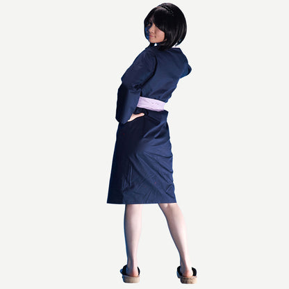 Anime Village Chief Assistant Medical Ninja Cosplay Costume for Women Kids