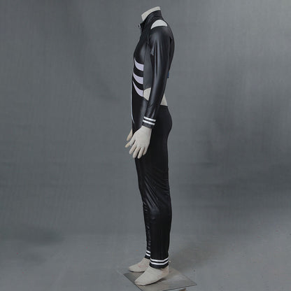Anime Tokyo Ghoul Kaneki Ken Cosplay Costume Black Jumpsuit Men and Kids Halloween