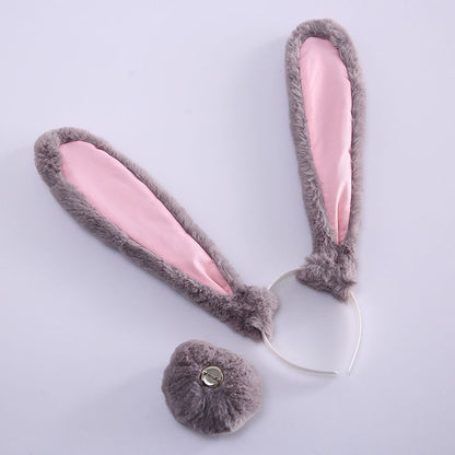 Anime Zootopia Costume The Rabbit Hopps Judy Cosplay Accessories Ears and Tail