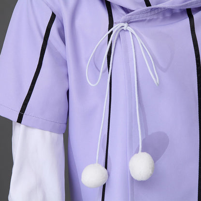 Anime White-Eyed Ninja as Mother Cosplay Costume Women Kids Halloween