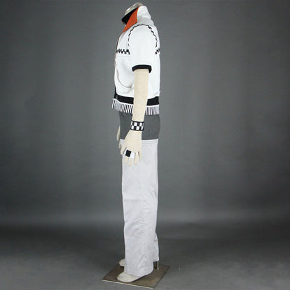 Game Kingdom Hearts Roxas Cosplay Costume Outfits with Accessories Men and Kids Halloween