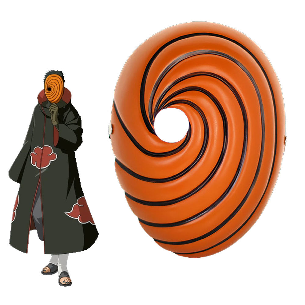 Anime Naruto Shippuden Costume Obito Tobi Cosplay Mask Adults Kids Hal ...