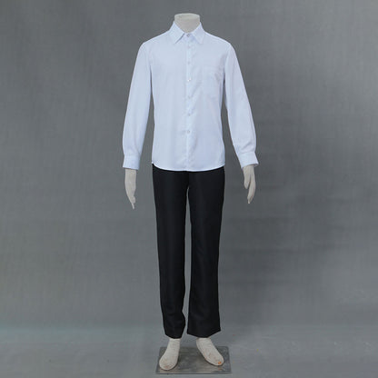 Anime Soul Eater Death The Kid Cosplay Costume full Suits Men and Kids Halloween