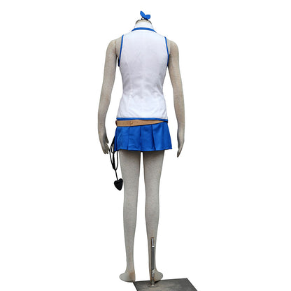 Anime Fairy Tail Lucy Heartfilia Cosplay Costume Uniform with Eridanus Women Kids Halloween