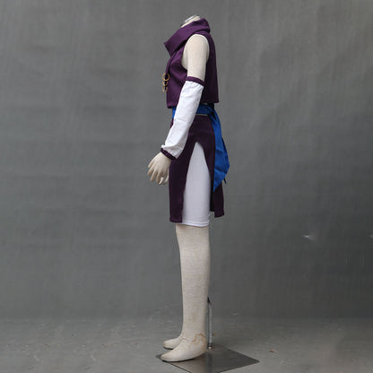 Anime Village Mind Controlling Ninja Girl Cosplay Costume Outfit for Women and Kids