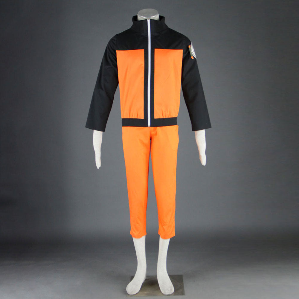 Anime Naruto Shippuden Naruto Sennin Moodo Cosplay Costume Men Kids Halloween