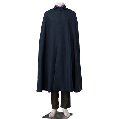 Anime Red-Eye One-Armed Shadow Ninja as Father Cosplay Costume for Men Kids Halloween
