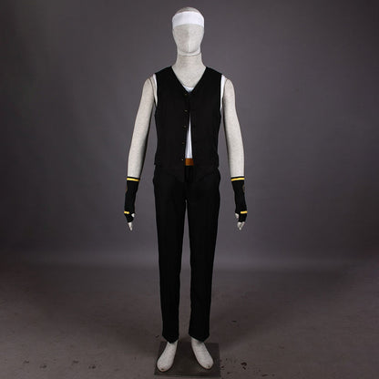 Game King of Fighters (KOF) Kyo Kusanagi Costume Black Cosplay Outfit Men and Kids Halloween