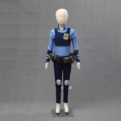 Anime Zootopia Costume The Rabbit Hopps Judy Cosplay full outfit Women and Kids Halloween