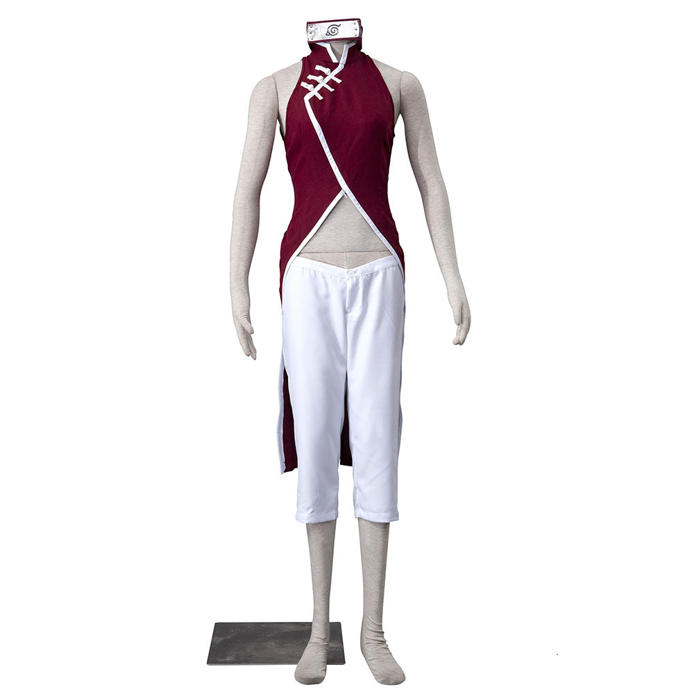 Anime Boruto Cosplay Haruno Sakura Cosplay Costume with Headband Women Kids  Halloween