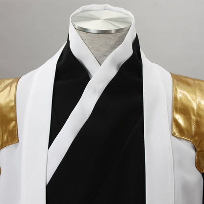 Anime Soul Warrior Golden Shoulder Armor Beast Swordsman Cosplay Costume Set for Men and Kids