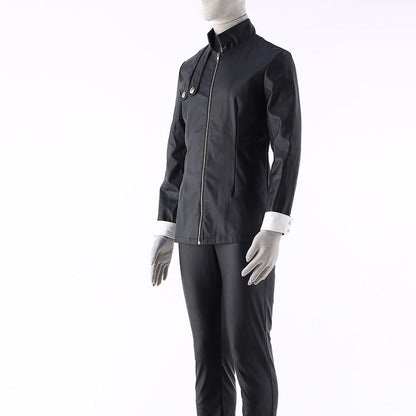 Anime Tokyo Ghoul Kaneki Ken Cosplay Costume Black Suits Men and Kids Halloween