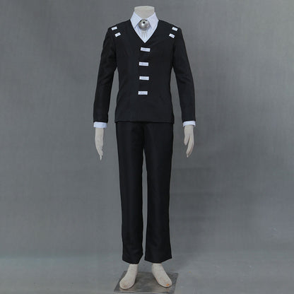 Anime Soul Eater Death The Kid Cosplay Costume full Suits Men and Kids Halloween