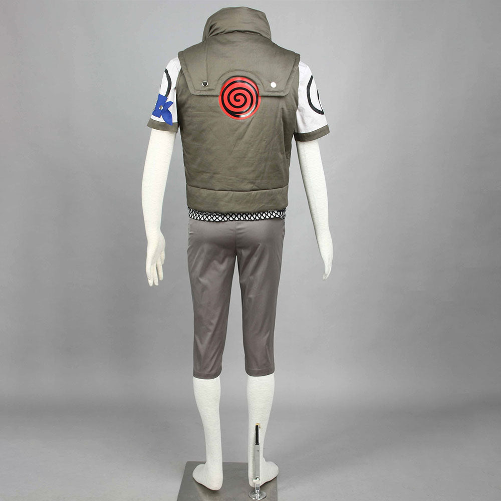 Anime Naruto Shippuden Shikamaru Cosplay Costume Men Kids Halloween