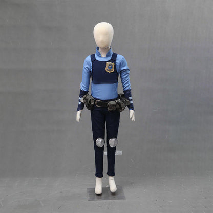 Anime Zootopia Costume The Rabbit Hopps Judy Cosplay full outfit Women and Kids Halloween