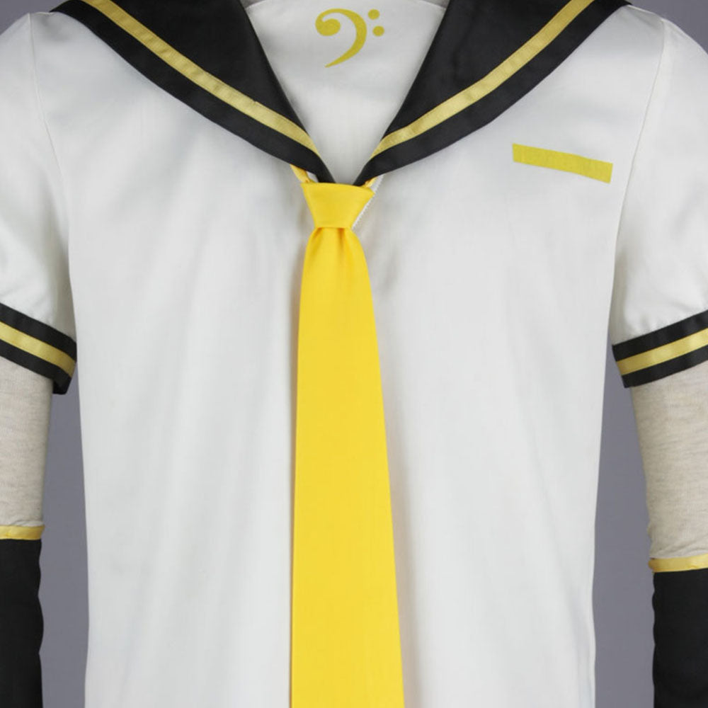 Vocaloid Costumes Kagamine Len Cosplay full Outfit with Accessories Men and Kids
