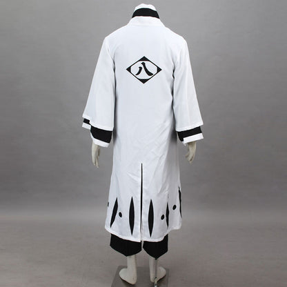 Anime Straw Hat Floral Haori Swordsman Cosplay Costume Set for Men and Kids