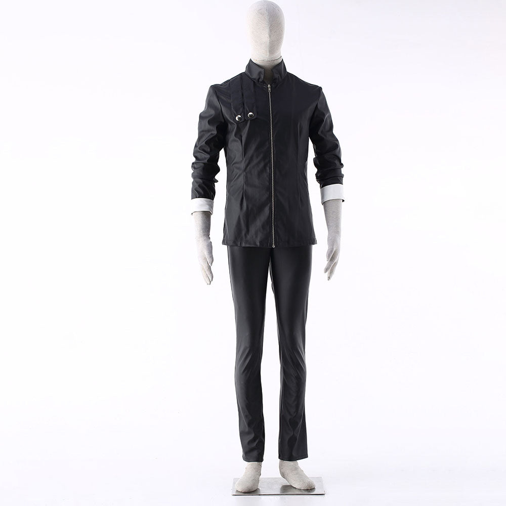 Anime Tokyo Ghoul Kaneki Ken Cosplay Costume Black Suits Men and Kids Halloween