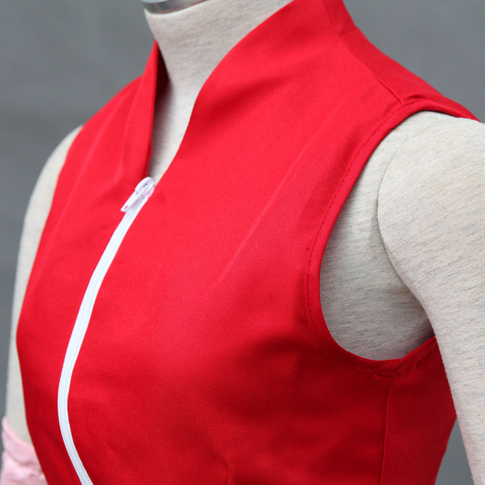 Anime Naruto Shippuden Cosplay Sakura Costume Women Kids Halloween