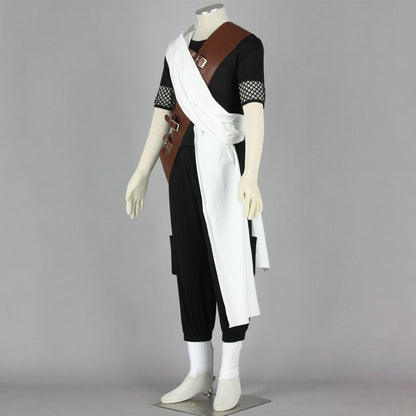 Anime Sand Gourd Ninja Exam Cosplay Costume Uniform Outfit Men Kids Halloween