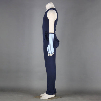 Anime Giant Sword Ninja Cosplay Costume with Shoes for Men Kids Halloween